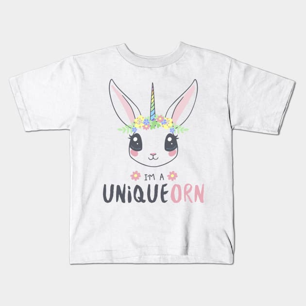 I´m a Uniqueorn Kids T-Shirt by holger.brandt